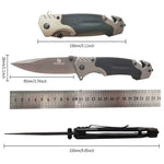 9&quot; Knives 57HRC Folding Knife G10 Handle 5CR13MOV BladeOutdoor Camping Knifes Hunting Hiking Fishing EDC Hand Tool Knives