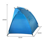 Tents Outdoor Camping 1 Man Tent Easy Shade Tent High Quality Camping Fishing Awning Quick-opening Beach Beach Park Portable