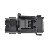 TrustFire P05 Tactical Flashlight 210 Lumen Weapon Mounted Light 2 modes with Battery For Glock 17 19 21 48 Picatinny Rail