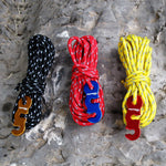 4pcs Multifunction Tent Rope Durable Polypropylene With S-Shaped Hook