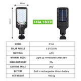 Solar Sensor Wall Light LED Waterproof Garden Street Lamp