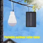 1-6PCS 5V 15W 300LM Portable Solar Power Outdoor Lamp; Low Power Consumption