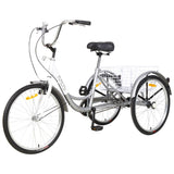 Adult 3-Wheel Bikes, 26 Inch Wheels Cruiser