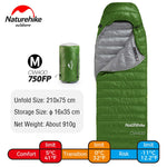 Naturehike CW400 Sleeping Bags Ultralight Compact Waterproof Warm Goose Down