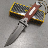 Military Folding Knife high hardness sharp tactical knife camping hunting short knives self-defense knife