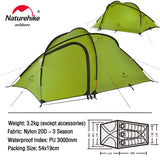 Naturehike  3/4 Person Camping Tent Ultralight Waterproof Tent