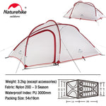 Naturehike  3/4 Person Camping Tent Ultralight Waterproof Tent