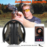 Military Tactical Earmuff Noise Reduction Hunting Shooting