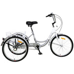 Adult 3-Wheel Bikes, 26 Inch Wheels Cruiser