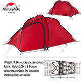 Naturehike  3/4 Person Camping Tent Ultralight Waterproof Tent