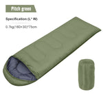 Pacoone Camping Sleeping Bag Lightweight 4 Season Cold Envelope Backpacking Sleeping Bag