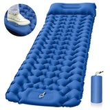 Self Inflating Camping Mat With Pillow  77.1x60x3.55in