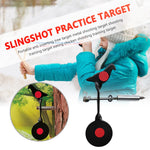 Bird Shaped Slingshot Training Target Rotatable Target Plates