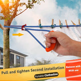 Outdoor Anti-skid Hanging Rope Clothes Hangers Line