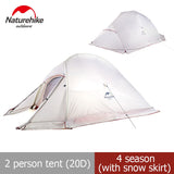 Naturehike Cloud Up 2 Ultralight Tent 1-2 Person Waterproof