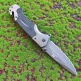 Folding Pocket Knife Steel G10 Handle