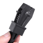 1/3/5pcs Black Tent Canopy Wind Rope Fixing Clips