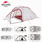 Naturehike  3/4 Person Camping Tent Ultralight Waterproof Tent