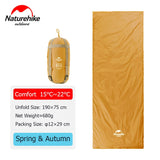 Naturehike Sleeping Bag LW180 Envelope Ultralight Waterproof Backpacking Cotton