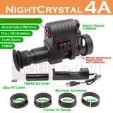 Megaorei 3A Night Vision Infrared Rifle Scope 850nm IR HD DVR 720p Video Recording