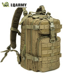 Military Tactical Backpack 1000D Polyester 30L 3P Softback  Waterproof Rucksack