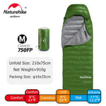 Naturehike Sleeping Bag CW400 Lightweight Goose Down Winter Sleeping Bag Ultralight