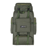 70L Large Capacity Backpack Nylon Waterproof Molle Army Bag Rucksack