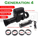 Megaorei 3A Night Vision Infrared Rifle Scope 850nm IR HD DVR 720p Video Recording