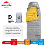 Naturehike Sleeping Bag CW400 Lightweight Goose Down Winter Sleeping Bag Ultralight