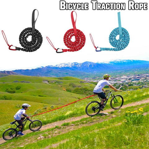 Bicycle Traction Rope Parent-Child Stretch Pull Strap Towing Ropes