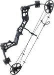 Compound Bow 15-45lbs 18.25&quot;-29&quot; Let-Off 75% Archery Hunting Equipment Max Speed 290fps with Accessories Right Hand