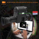 Megaorei 3A Night Vision Infrared Rifle Scope 850nm IR HD DVR 720p Video Recording