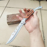 Classic outdoor knife, open blade folding knife, high hardness