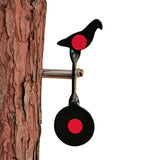 Bird Shaped Slingshot Training Target Rotatable Target Plates