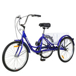 Adult 3-Wheel Bikes, 26 Inch Wheels Cruiser