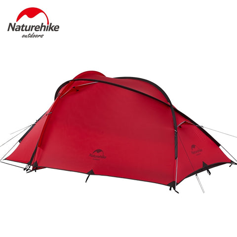 Naturehike Tent 20D Silicone Fabric 1 Room Rainproof 3-4 Person Tent