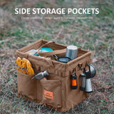 Camping Tools Bag Folding Storage Bag Waterproof  Firewood Tool Organizer