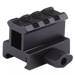 3 Slots Quick Release Red Dot Riser Mount Adapter 20mm Rail Base Scope