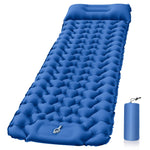 Self Inflating Camping Mat With Pillow  77.1x60x3.55in