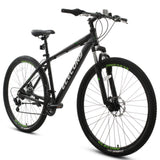 29 inch Aluminum Mountain Bike, Shimano 21 Speed Mountain Bicycle