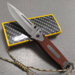 Military Folding Knife high hardness sharp tactical knife camping hunting short knives self-defense knife