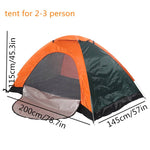 2-3 Person Outdoor Tent  Waterproof