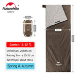 Naturehike Sleeping Bag LW180 Ultralight Cotton Spring Summer