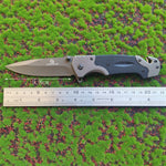 Folding Pocket Knife Steel G10 Handle