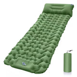 Self Inflating Camping Mat With Pillow  77.1x60x3.55in