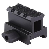 3 Slots Quick Release Red Dot Riser Mount Adapter 20mm Rail Base Scope