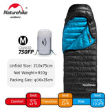 Naturehike Sleeping Bag CW400 Lightweight Goose Down Winter Sleeping Bag Ultralight