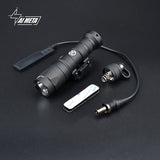 WADSN M300 A M600 C Flashlight Long Bright Tail Fit 20mm Rail Airsoft Hunting Lamp