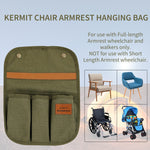 Wear-Resistant Wheelchair Armrest Side Bags