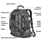 60L Military Tactical Backpack Molle Assault Rucksack